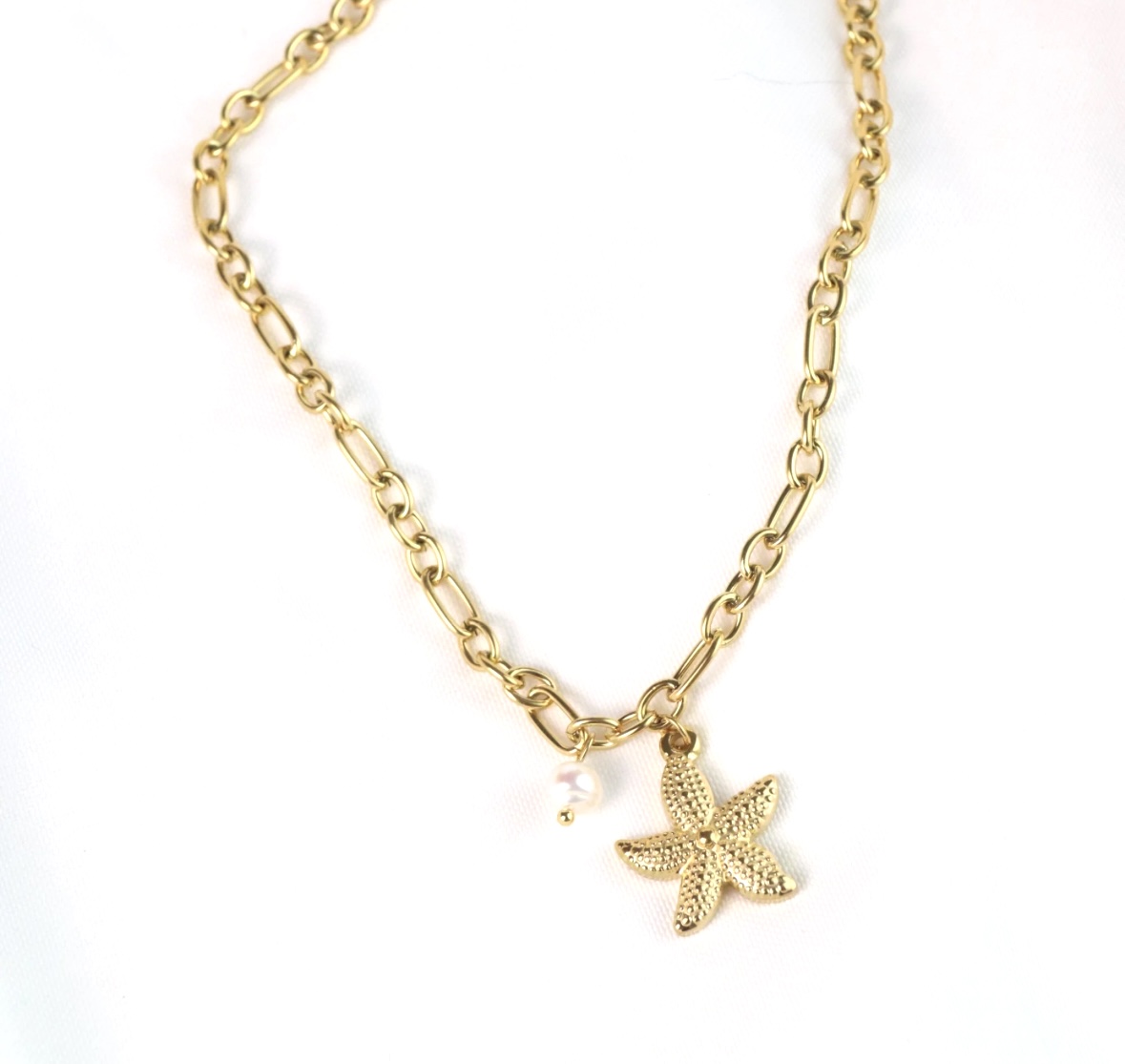 Starfish Necklace (Gold-plated) premium necklace